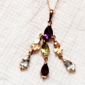 18k gold over sterling silver